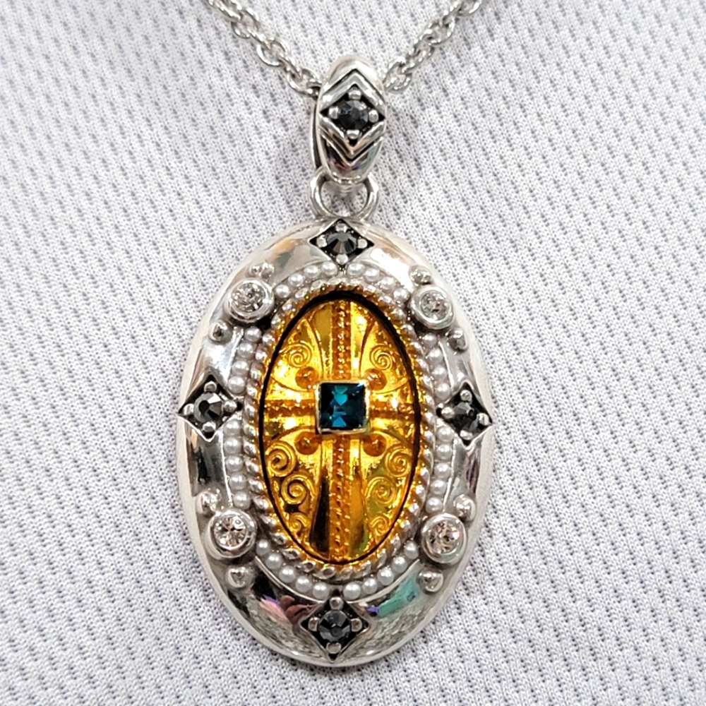 Brighton Retired Devotion Long, Pendent Necklace … - image 2